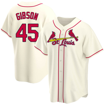 1973-75 Bob Gibson Game Worn St. Louis Cardinals Jersey., Lot #13250