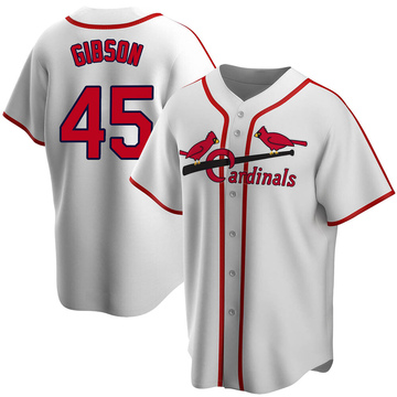 Majestic Bob Gibson St. Louis Cardinals Cooperstown Replica Jersey