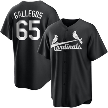 Giovanny Gallegos Men's Nike Light Blue St. Louis Cardinals Alternate Replica Custom Jersey Size: Medium