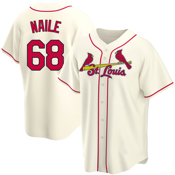 James Naile Women's Nike White St. Louis Cardinals Home Replica Custom Jersey Size: Small