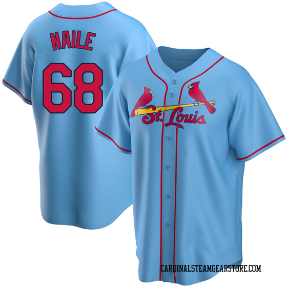 James Naile St. Louis Cardinals Alternate Light Blue Jersey by NIKE