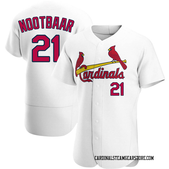 Cardinals Authentics: 2022 Spring Training Team Issued Lars Nootbaar Jersey