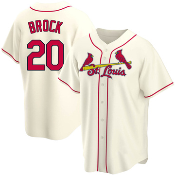 Mitchell & Ness, Shirts, Mitchell And Ness Lou Brock Throwback Jersey  From 964 Sz 4xl 6