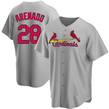 Men's St. Louis Cardinals - #28 Nolan Arenado Flex Base Stitched Jersey