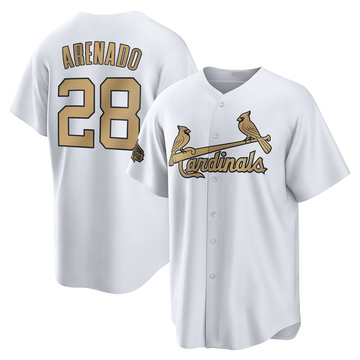 Preschool St. Louis Cardinals Nolan Arenado Nike White Home Replica Player  Jersey