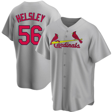 Ryan Helsley Men's Nike Light Blue St. Louis Cardinals Alternate Replica Custom Jersey Size: Large