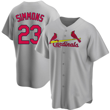 MLAM Ted Simmons Autographed HOF 2020 Cardinals White Replica Jersey