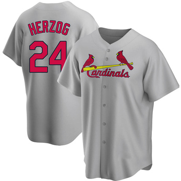 St Louis Cardinals Style Whitey Herzog Autographed Signed Custom Jerse –  MVP Authentics