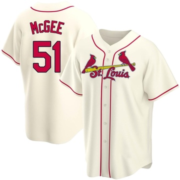 Majestic Men's Willie McGee St. Louis Cardinals Classic Coop Player T-Shirt  - Macy's