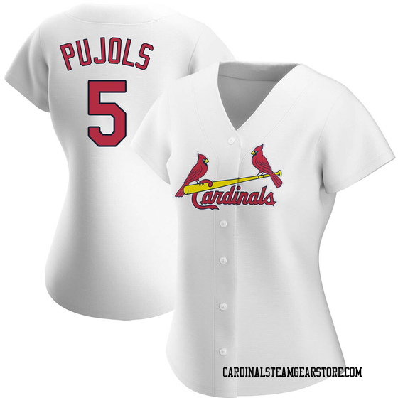 Buy Albert Pujols St. Louis Cardinals Women's Pink Replica Jersey