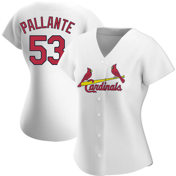 Andre Pallante Men's Nike Cream St. Louis Cardinals Alternate Replica Custom Jersey