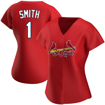 Men's St. Louis Cardinals #1 Ozzie Smith Light Blue Flexbase Authentic  Collection Cooperstown Baseball Jersey