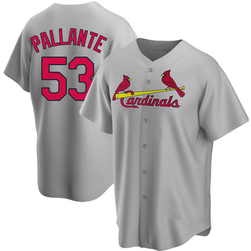 Andre Pallante Men's Nike Cream St. Louis Cardinals Alternate Replica Custom Jersey Size: Small