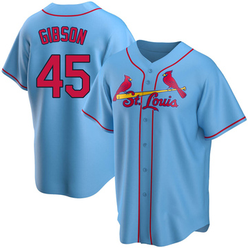 Legend Bob Gibson #45 St Louis Cardinals 2020 Mlb Red Jersey - Bluefink