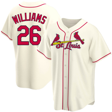 Jordan Walker Men's Nike Light Blue St. Louis Cardinals Alternate Replica Custom Jersey