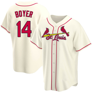 St. Louis Cardinals on X: Tonight's #Cardinals throwback jerseys include a  black arm band in memory of Ken Boyer. #82Reunion  / X