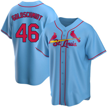 Nike / Youth Replica St. Louis Cardinals Paul Goldschmidt #46 Cool Base  White Jersey