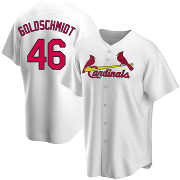 Nike Youth Replica St. Louis Cardinals Paul Goldschmidt #46 Cool Base Red  Jersey