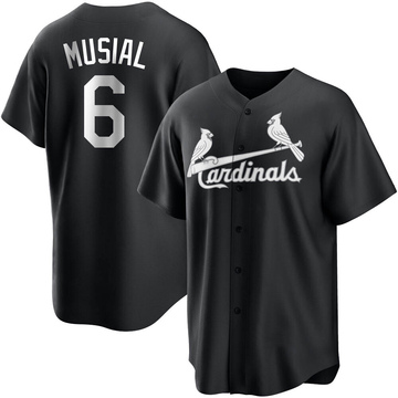 Mens St. Louis Cardinals Stan Musial Mitchell & Ness Cream MLB