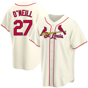 St Louis Cardinals Tyler O'Neill #27 Nike Light Blue Official MLB Player  Jersey